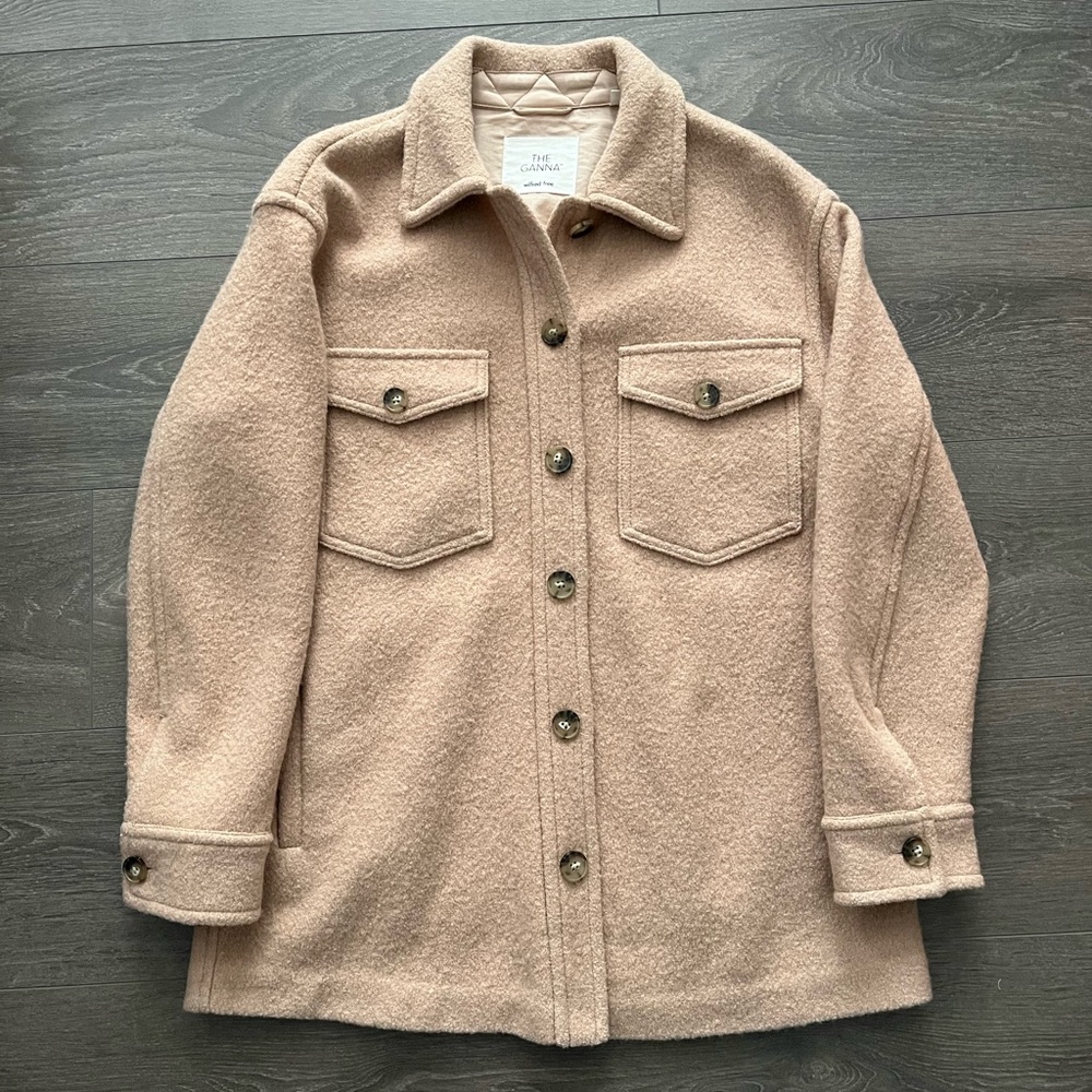 Wilfred Ganna Utility Shirt Jacket - size small